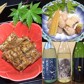 宇都宮串揚げ割烹,宇都宮和食ディナー,鱧料理,青奈オヤジのブログ,季節料理青奈,